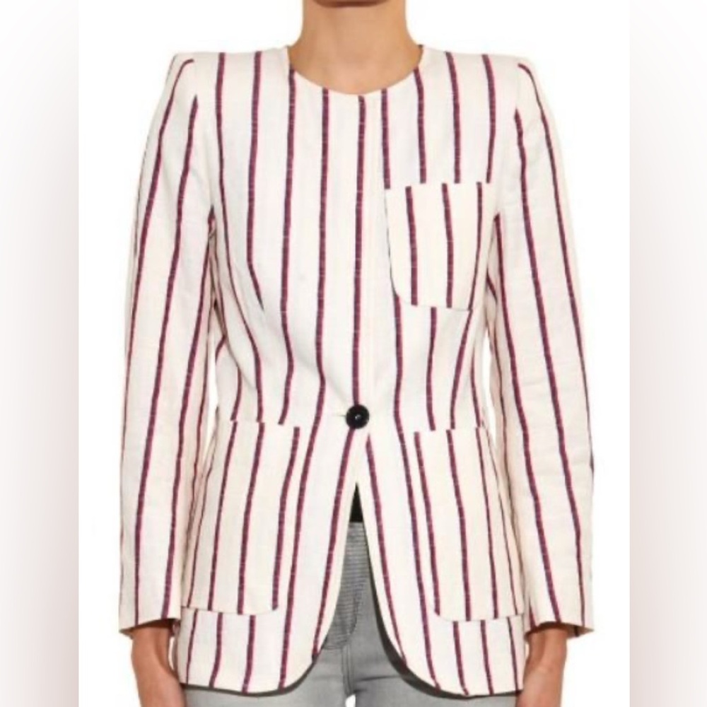 Isabel Marant toile striped blazer